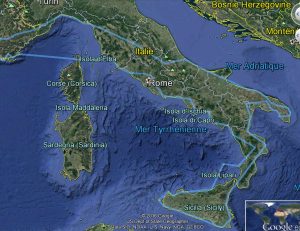 Trajet Italie